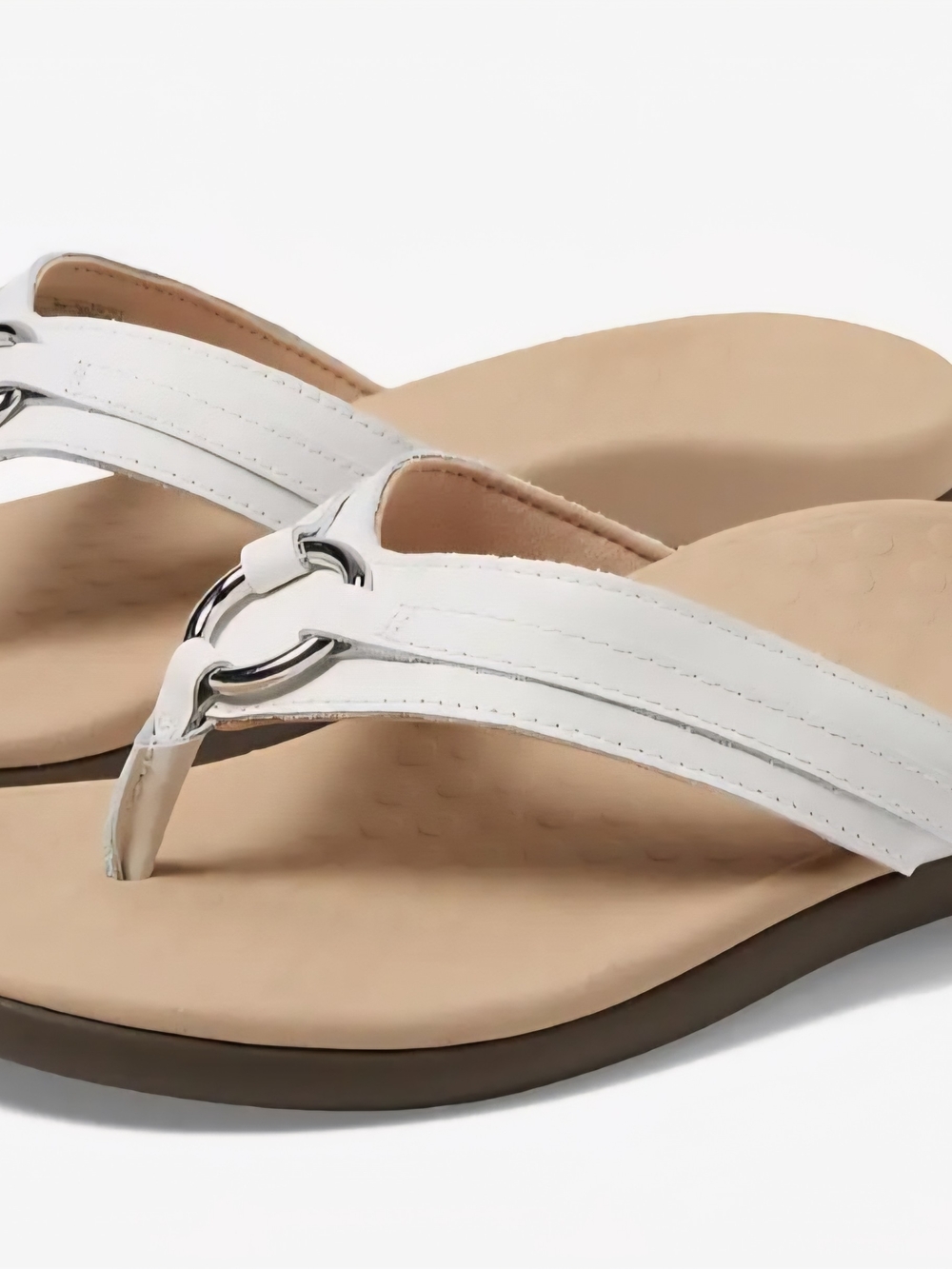 Vionic Aloe Leather Slide Sandal